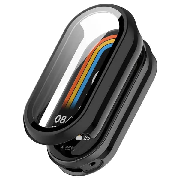 Стекло Xiaomi Band 9 PC полностью покрыто защитной оболочкой
