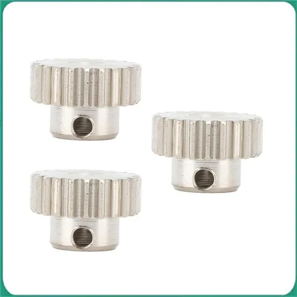 3.175mm Motor Gear, точная установка, подходит для RC автомобилей 1/10 и грузовиков 21T