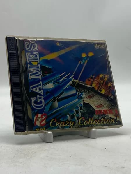 Games: crazy collection 12 / Винтажный CD диск с играми на ПК