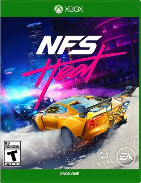 Игра Need for Speed Heat, цифровой ключ для Xbox One/Series X S, Русская озвучка