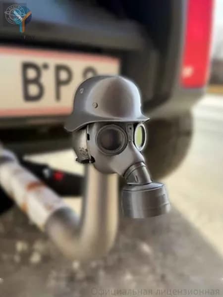 Украшение крюка прицепа/колпачок на фаркоп,Это удлиненный нос с ромбовидной текстурой