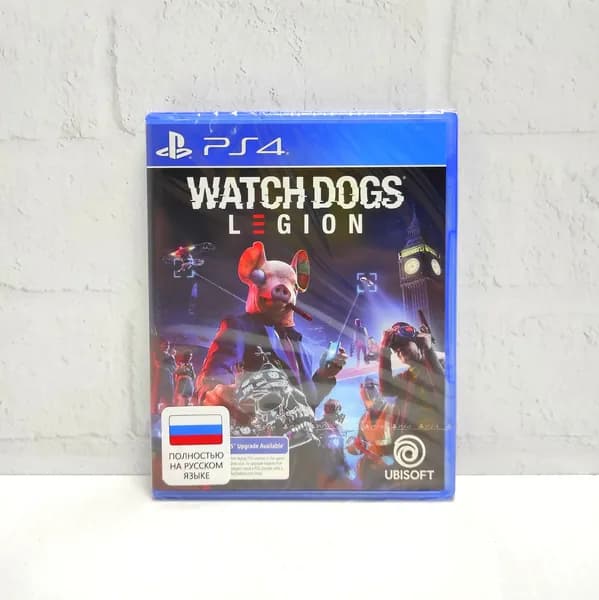 Watch Dogs Legion Полностью на русском CUSA 13035 Видеоигра на диске PS4 / PS5. Товар уцененный