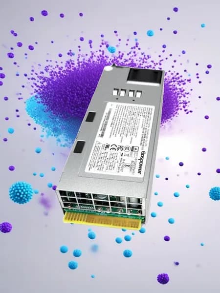 Блок питания Gospower G1136-1600WNA серебристый, CRPS 1600W, 80+ Platinum