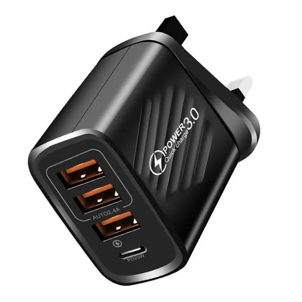 Обычное устройство c 4 портами и USB C для графических устройств