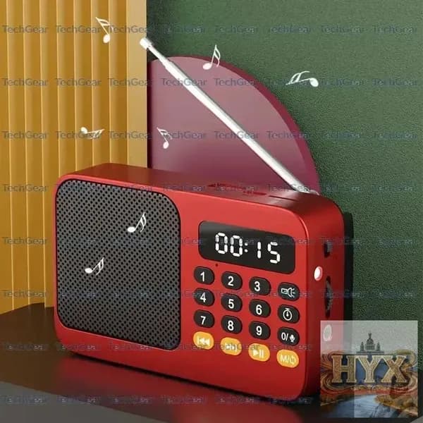 MP3-плеер, красный