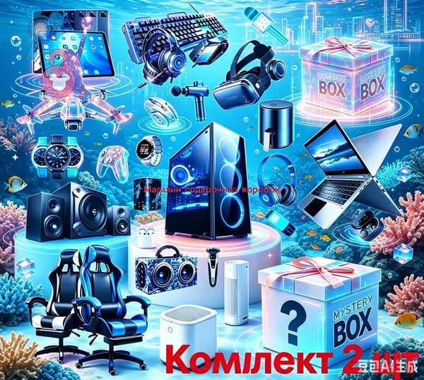 Премиум-коробка с сюрпризом Необычный подарок. 2шт