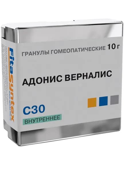 Адонис верналис С30 гомеопатия монопрепарат