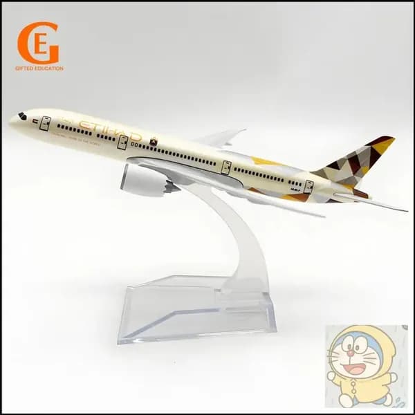 Etihad Airways Металлическая Модель Самолета Boeing 787, Боинг 787