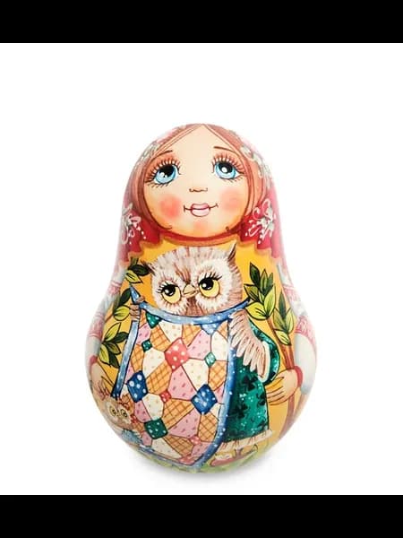 Неваляшка сред. "Мария с совой"