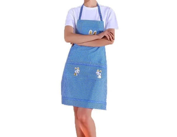 Фартук кухонный , синий