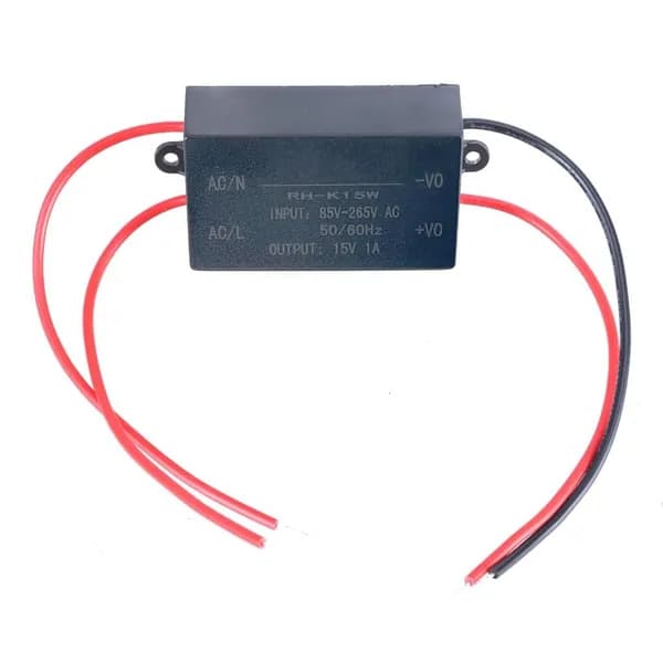AC85V 265V 50/60 Гц до DC15V 1A для электронных аксессуаров адаптер питания