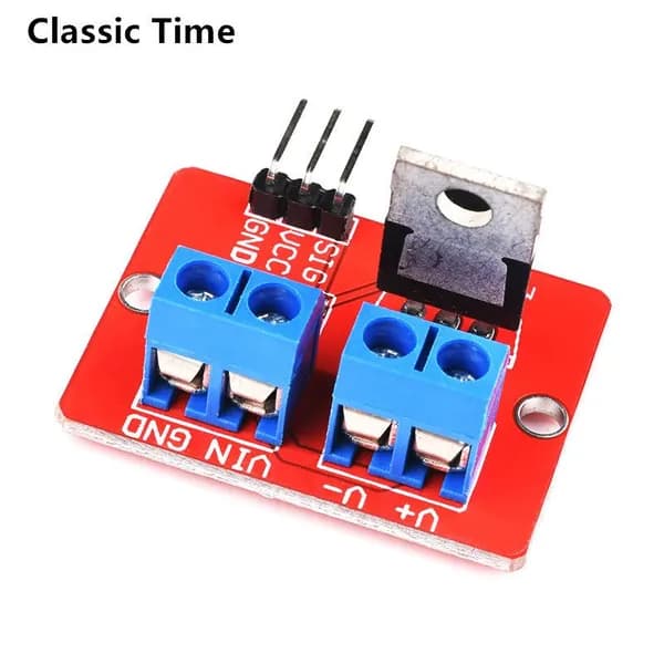 1pcs 0-24 В Верхняя кнопка Mosfet IRF520 Модуль драйвера MOS для Arduino MCU ARM Raspberry pi