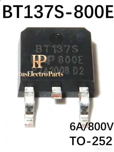 BT137S-800E 800E TO-252 SMD симистор BT137S