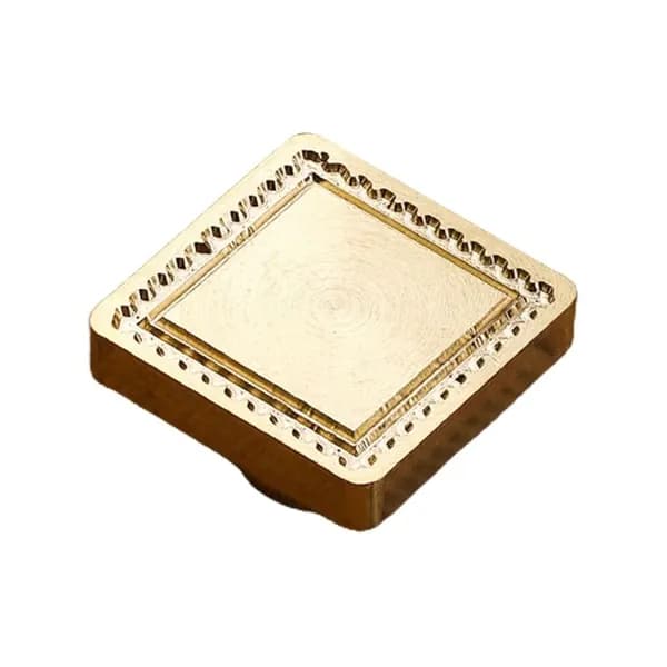 Противопожарная краска серии Simple border Запечатывает Латунную Головку Штампа-Stamp Border