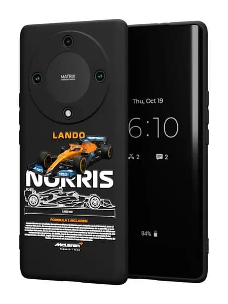 Чехол на Honor X9a Honor Magic 5 Lite 5G с принтом McLaren