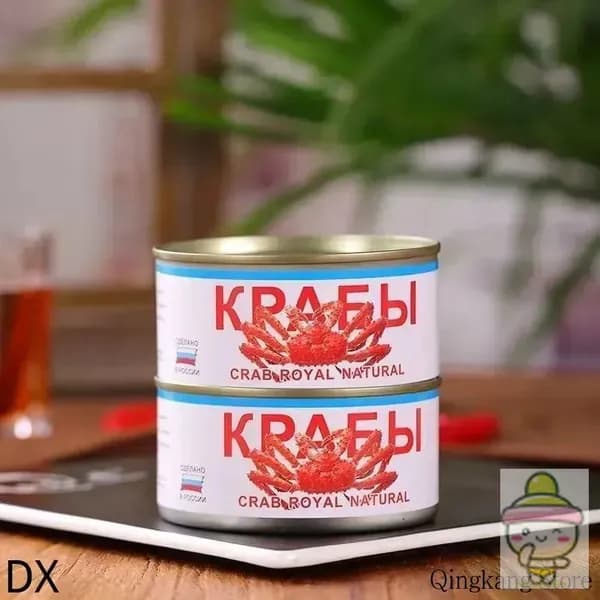 Китайский ресторан "Консервированное мясо краба&130г*2 банки