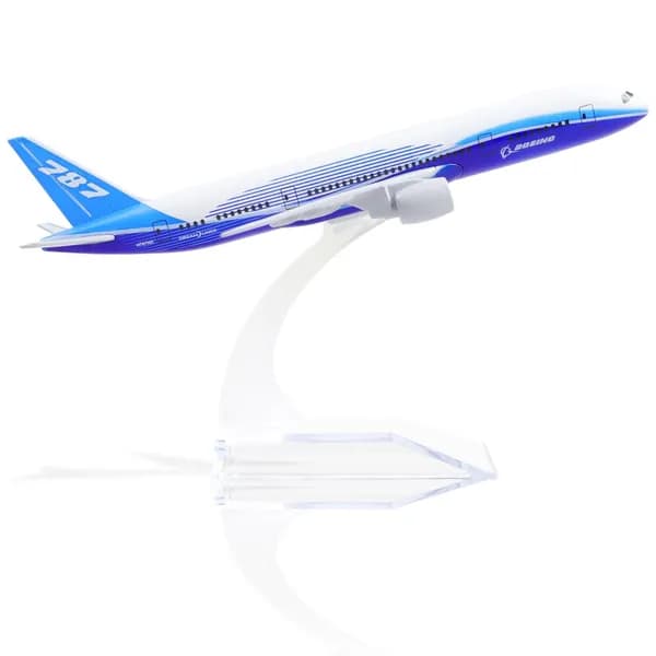 Boeing 787 Dreamliner 1 / 400 Diecast Metal Airplane Model with Stand Alloy 787 Prototype Model Коллекция авиационных энтузиастов Подарок