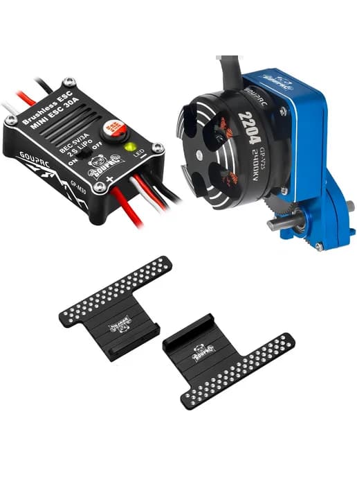 2204 2400KV бесщеточный мотор с трансмиссией и 30A ESC