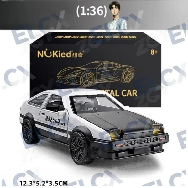 Nukied INITIAL D AE86: Литые Игрушечные Автомобили из Сплава