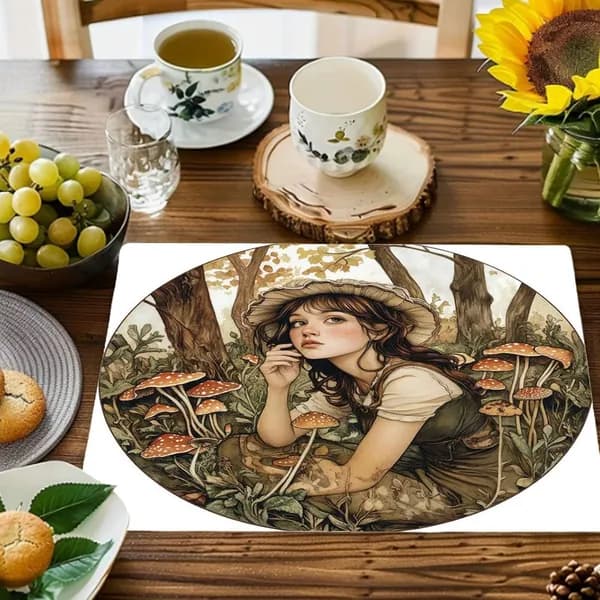Салфетка сервировочная Искусственные материалы 32x42см, 1шт.