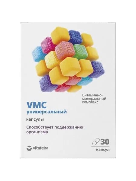 Витатека Витаминно-Минеральный Комплекс Vmc Универсальный Капс. 0,764 Г №30