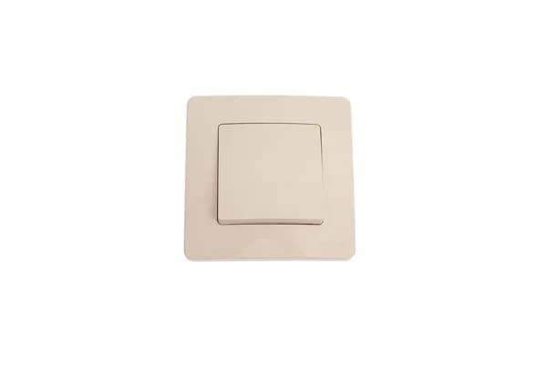 Переключатель Systeme Electric Blanca скрытая установка Бежевый 1 клавишный IP44 (сх.6), 10A, 250В BLNVS410607