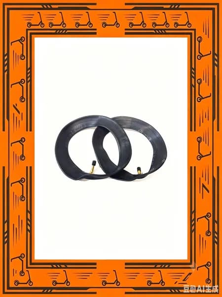 8.5-дюймовая резина скутера 8 1/2X2(50-156), черная, 75г, замена, качественная