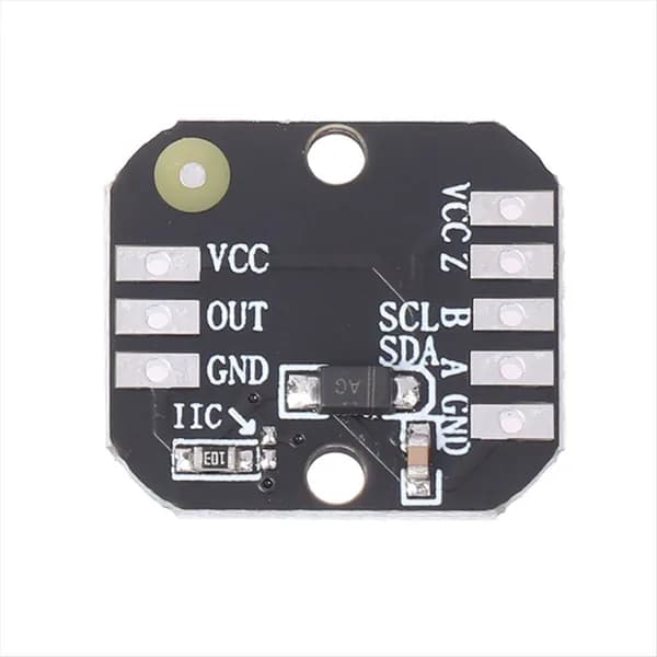 Модуль магнитного энкодера MT6701, ШИМ/I2C, энкодер для бесщеточного двигателя (черный)