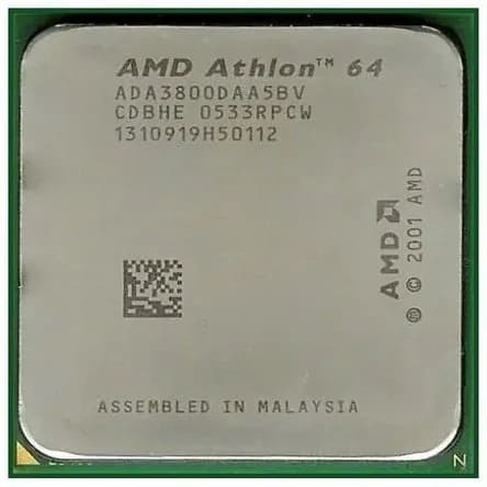 Процессор AMD ATHLON 64 X2 3800+ (ADD3800IAA5CU) OEM - AMD Socket 939, 2 x 2 ГГц, L2 - 512 КБ, DDR2, TDP 89 Вт