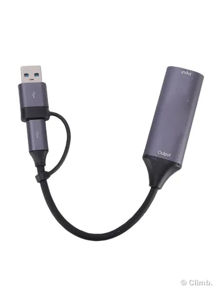Карта захвата видео USB-C-HDTV, TYPE-C USB3.0, двойной разъем, для стриминга игр