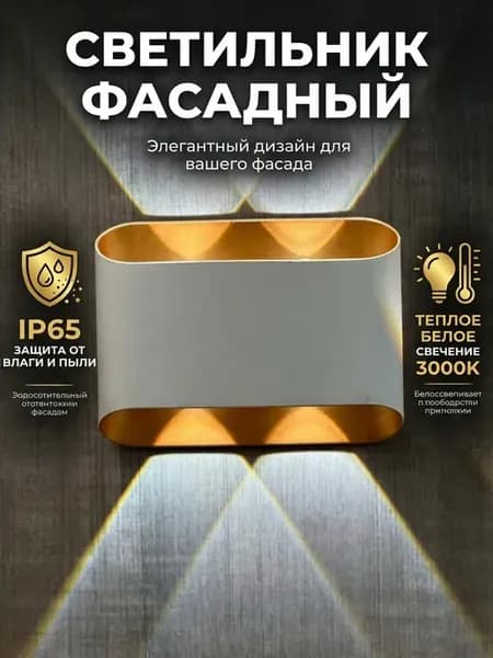 Светильник светодиодный настенный