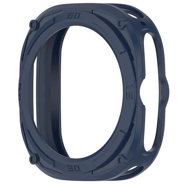 Чехол для Samsung Galaxy Watch Ultra 7 (47 мм), ТПУ, ударопрочный, защита от царапин, полуночный синий