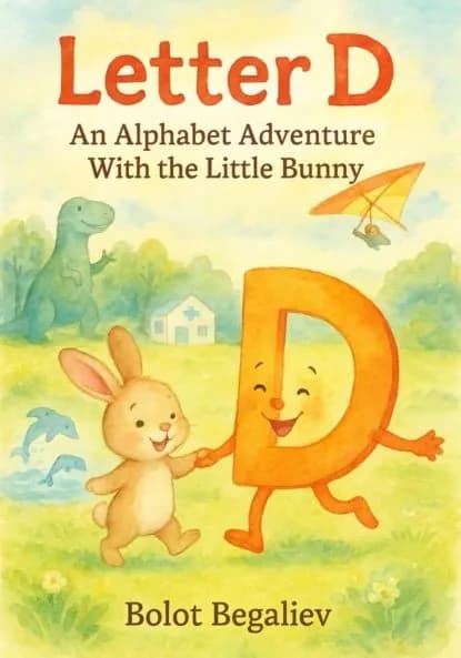 Letter D. An Alphabet Adventure With the Little Bunny | Bolot Begaliev | Электронная книга