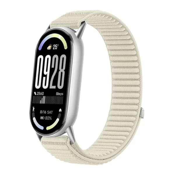 Дышащий нейлоновый ремешок для Xiaomi MiBand 10/9, Мужской женский спортивный ремешок для Xiaomi Band 8