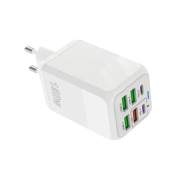 150 Вт USB-зарядная станция c 2-мя, 4-мя и 6-ти разряд-ным адаптером для дома или бизнеса