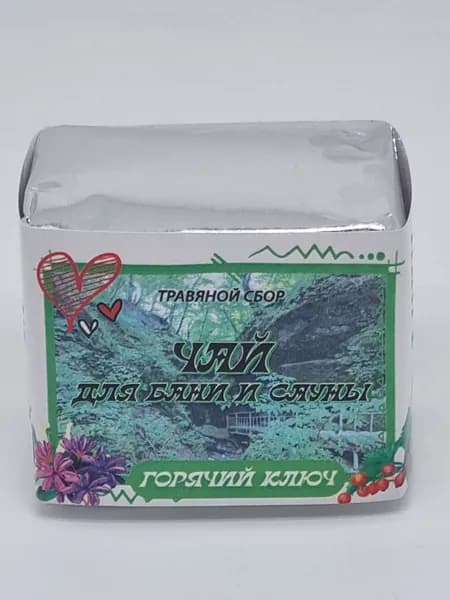 Краснополянский чай "для сауны и бани" 40гр Горячий Ключ