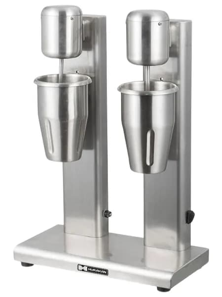 Миксер для коктейлей Hurakan HKN-FR2GM (серебристый) 2 скорости, стакан из нержавеющей стали