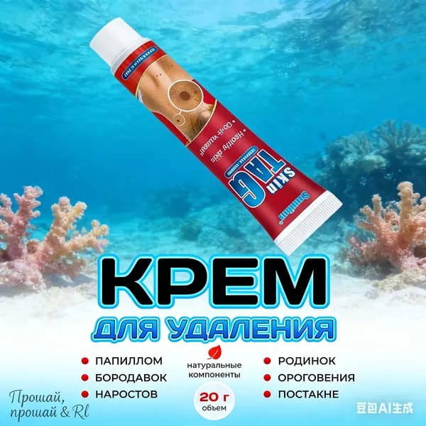 Крем средство от папиллом и бородавок / Средство гель от прыщей 20 мл. Крем для тела, рук, ног. Антипапиллом