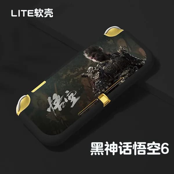 Чехол для OLED матовый мягкий Switch Black Myth Wukong NS Dock Case Lite