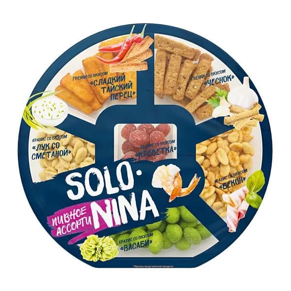 Пивное ассорти Solonina 170г
