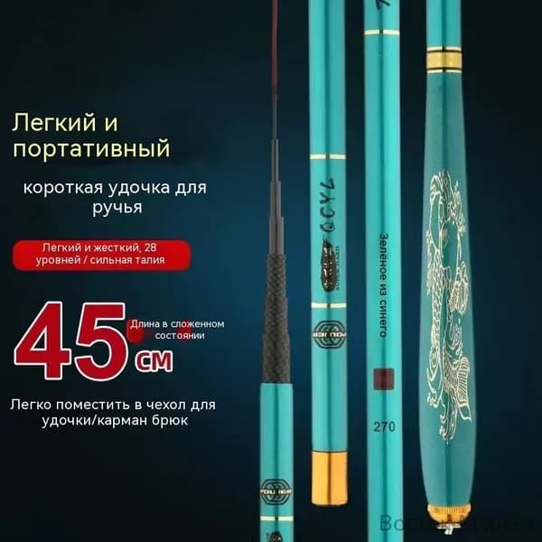 Удилище, рабочая длина:  360 см