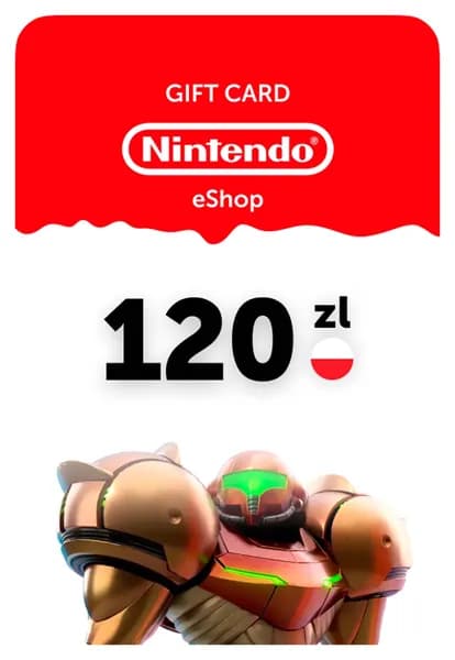 Карта пополнения Nintendo eShop Польша 120 zl