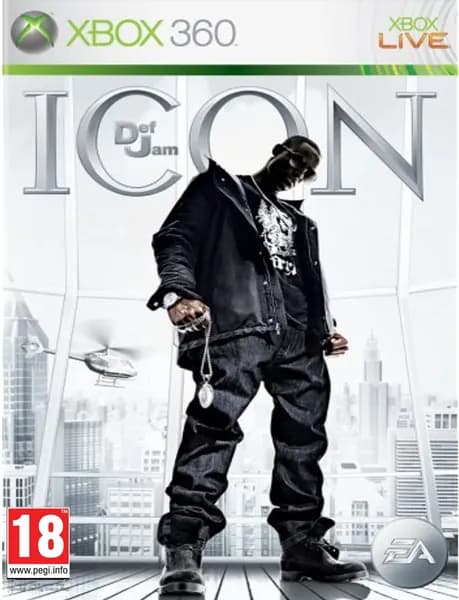 Def Jam Icon Видеоигра на диске Xbox 360. Товар уцененный