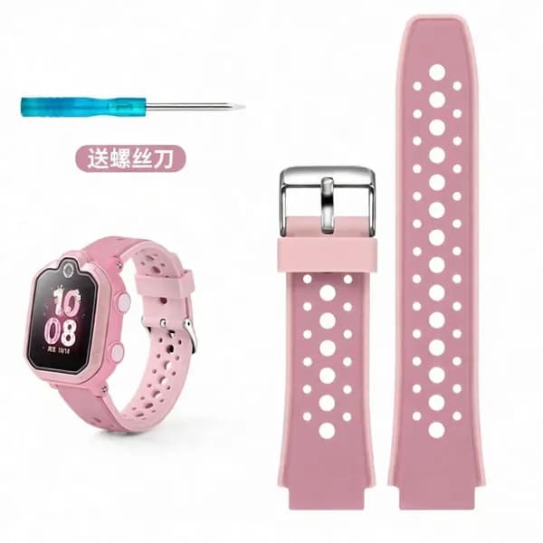 Силиконовый сменный ремешок для детских смарт-часов Child Watch 3 Pro 3S 4 Pro 5 Pro 4X 5X, мягкий защитный браслет для часов