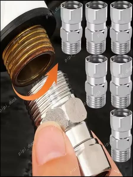 Универсальный угловой соединитель для клапана 1/4" SYQ-07