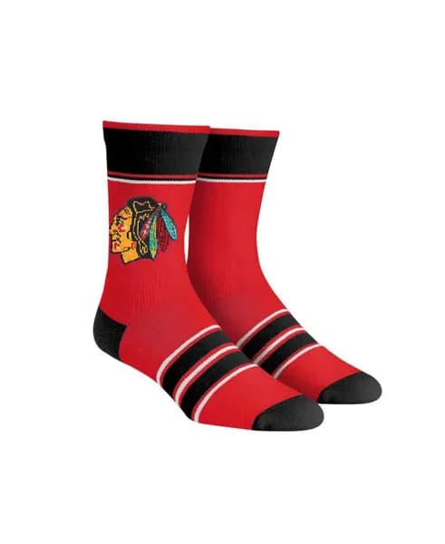 Носки спортивные хоккейная тематика ELITE Chicago Blackhawks 37-40