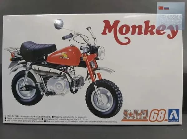 Сборная модель мотоцикла 06434 Z50J-1 Monkey 78, 112, с хромированными деталями