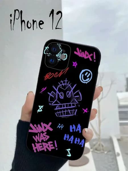 Чехол на iphone 12 аниме аркейн