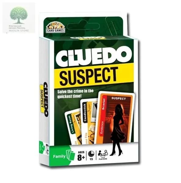 Cluedo сомневается в настольных играх Психологическая логика рассуждения Карточная игра на английском языке