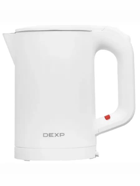 Электрочайник DEXP двойная стенка, 900 Вт, 0,6л, чайник дорожный